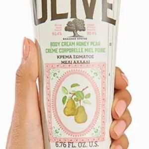 Korres Body Cream Honey Pear - White, Pink, Green